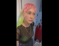 Collab BitchIG2 - Lyft driver asks girl if her pink and green hair was natural