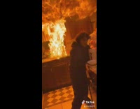 Fire Pot Sink Explosion