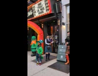 Store and theater hires people for St Patricks day