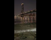 View of bridge and water 