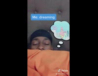 Guy dreams about dancing with spongebob characters 
