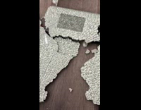 Woman stepped on scale and it broke