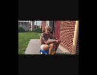 Guy goes in Mcdonalds drive thru with toy car and orders ice cream 