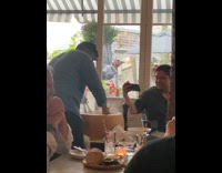 Guy records big cheese wheel