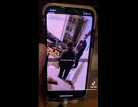 Collab BitchIG2 - Girl showing picture of her on gurney after passing out