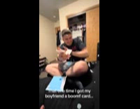 Woman got boyfriend boomf card 