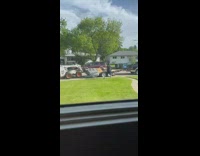 White forklift black truck trailer fail pt. 2