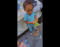 Mom yells at baby toddler for spilling pepper 