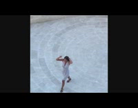 Two woman black white dress outdoor stairs