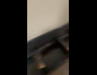 Submitter shows microwave on chair at platform