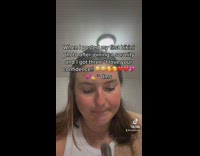 Girl gets confidence DMs after bikini selfie