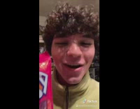 Dad wake up for pixie stix candy 