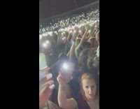 Guy goes to concert in New Zealand