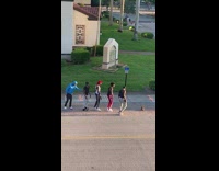 Five guys dance tiktok street white stone