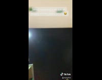 Guy stands on green table breaks it 