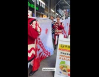 Collab WINY - Men in renaissance costume having parade 