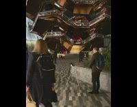 Guy self timer tripod night time vessel