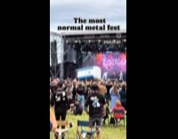 Collab VIBES - Porta potty gets crowd surf at metal concert