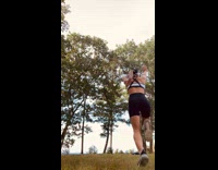 Gymnast lands on her neck 