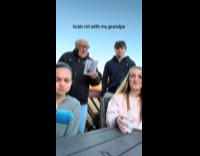 Grandpa read brain rot words to grandkids