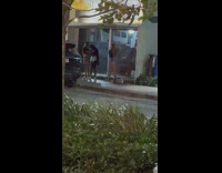 Girls take butt pics window reflection twerk