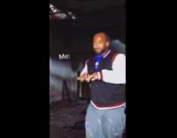 Guy tiktok green screen going to haunted house for money