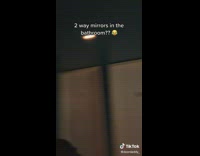 Man Shows One-Way Mirrors in Restaurant