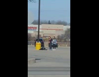 Girls doing a tik tok dance 