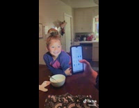 Lady Pranks her  Kid with Fake Selfie