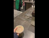 BitchMP - Starbucks barista guy throws drink