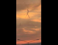 Man sees stickman figure cloud