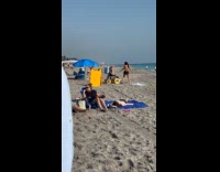 Woman dance front of woman in wheelchair