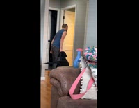 Couple arguing about what to wear 