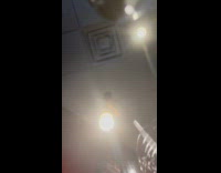 Collab VIBES - Car crashes into restaurant while woman is recording 