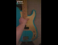 Picking up guitar by strings guy says to stop 