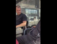 Dog Tries to Stop Two Men Hit One Another