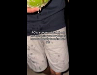 Man gets hit by coconut on head 