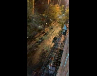 Daredevil Season 2 films at residential street