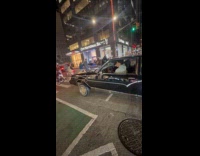 Man asks lowrider car driver to make car hop