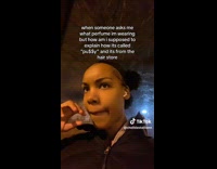 Collab Clips MPUGC2 - Woman embarrassed with her perfumes name 