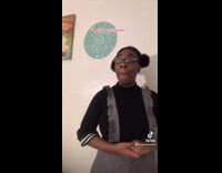 Collab BitchIG2 - Girl skit gives presentation put your hand down 