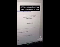 Guy changes major and gpa on resume 