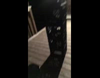 Guy does one leg squat on crates 