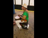 Green shirt guy plays drums pt. 2