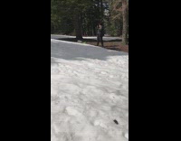 Girl falls off pink inflatable tube fail 