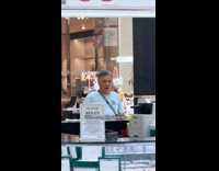 Man throwing tantrums after card gets declined 