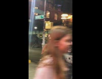 Crazy dressed people in streets