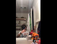 Collab BitchIG2 - Bathroom kyle challenge shirtless guy