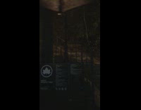 Rain water creates waterfall down tall set of stairs and floods onto street