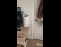 Guy didnt remove plastic on air purifier filter